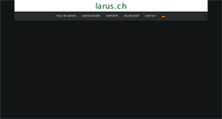 Desktop Screenshot of larus.ch